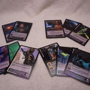 Star wars Jedi Knights card game
